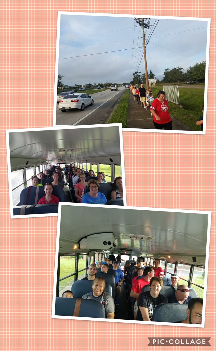 Our parents loved walking to school and appreciated the bus ride back to get their cars!
