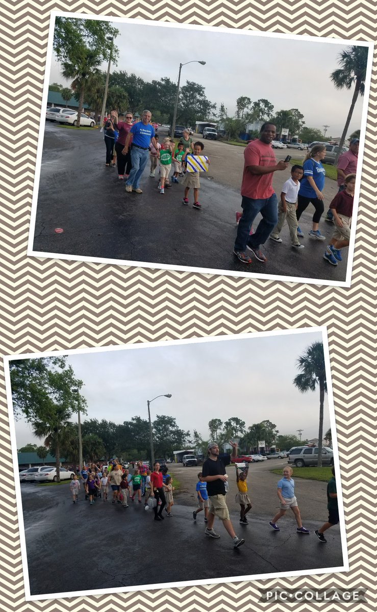 Walk to school was so much fun!