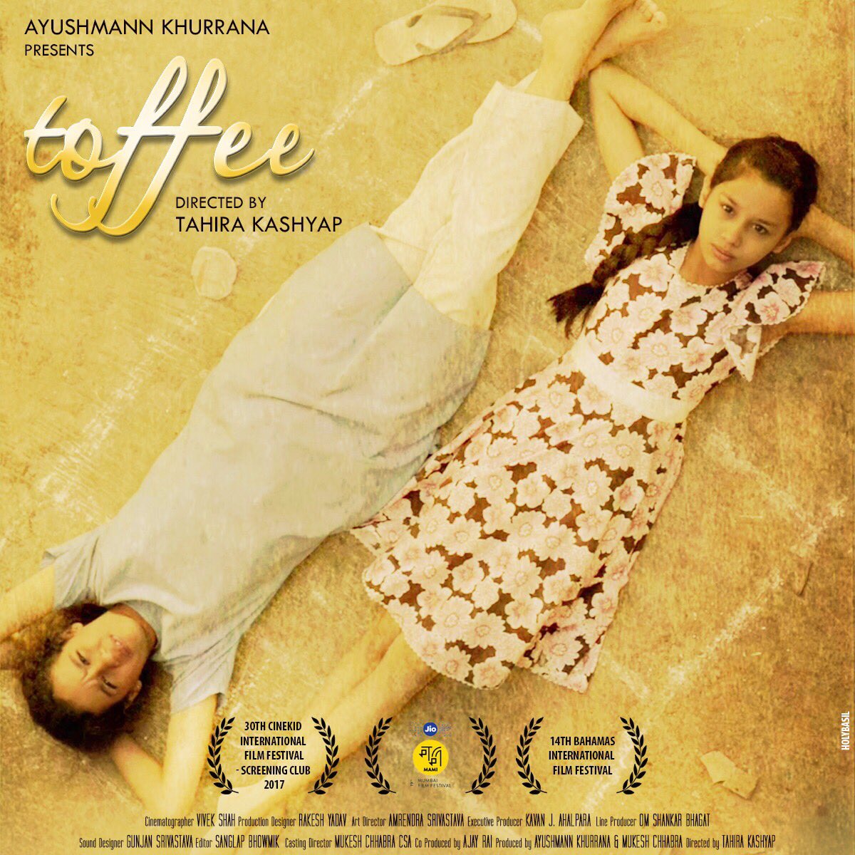 ayushmannk's tweet image. #Toffee a sweet short film by @tahira_k is getting screened at @MumbaiFilmFest on 14th oct at11.30 Pvr Phoenix. Produced by @CastingChhabra