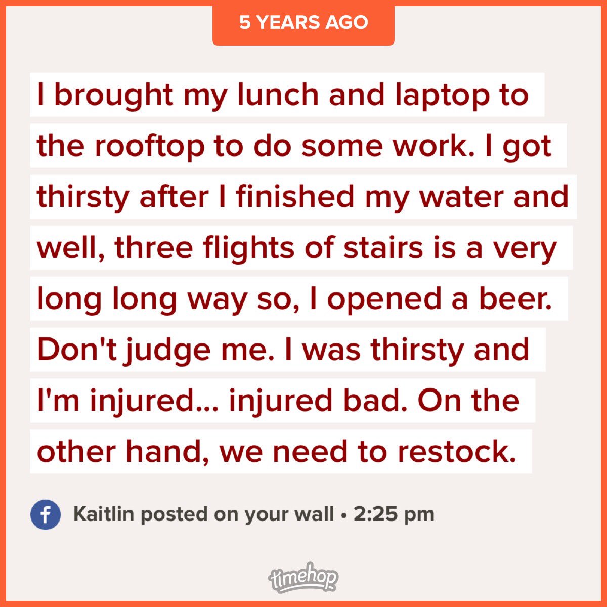 kaitlinmdavis's tweet photo. glory days of living on Hanover! #smartandproductive https://t.co/ruH6Os0eTm
