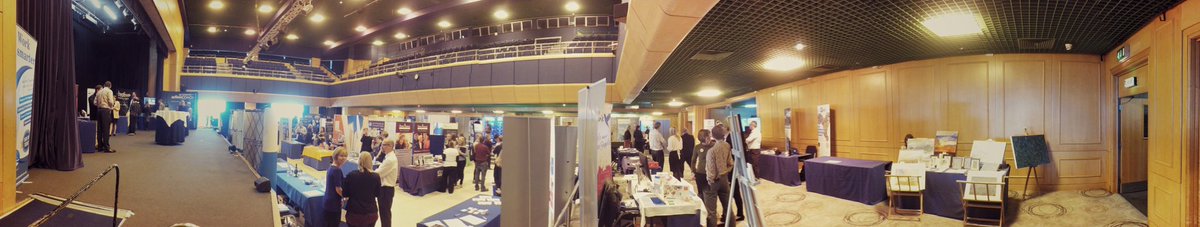Great view from our stand :) last hours of #TBFbizfest17 underway! #TorbayBusinessFestival #TorbayBusiness