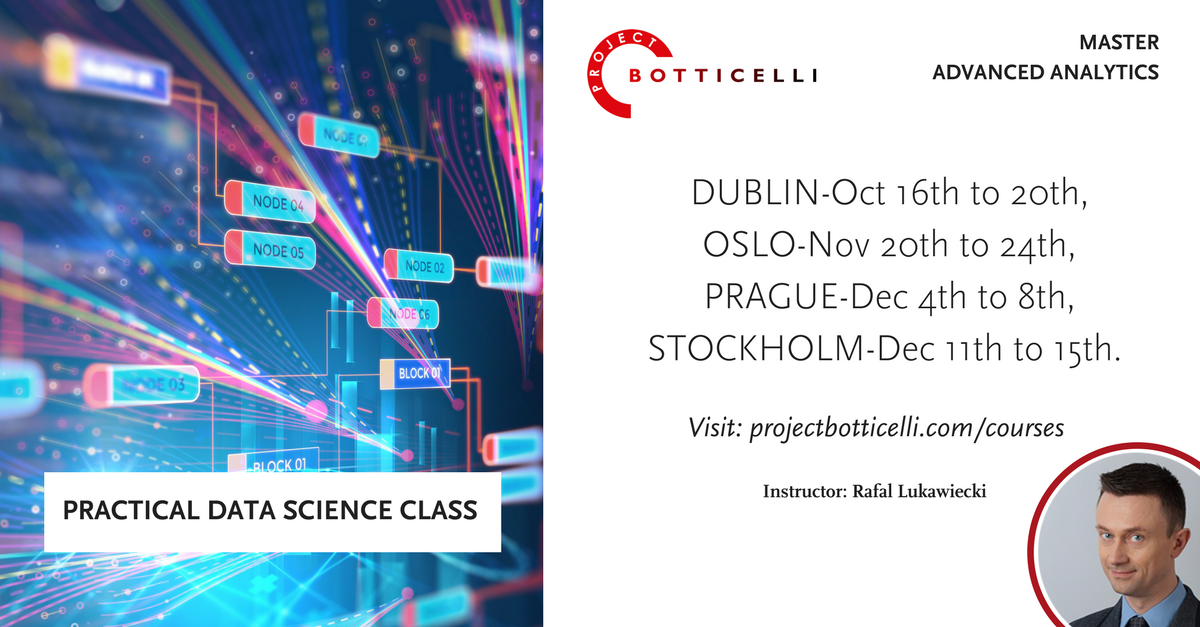 probotticelli's tweet photo. Practical Data Science Class in #Dublin #Oslo #Prague #Stockholm. Apply online at π https://t.co/Em4OZ0p2FX #ProjectBotticelli. https://t.co/DjoPFNekDh