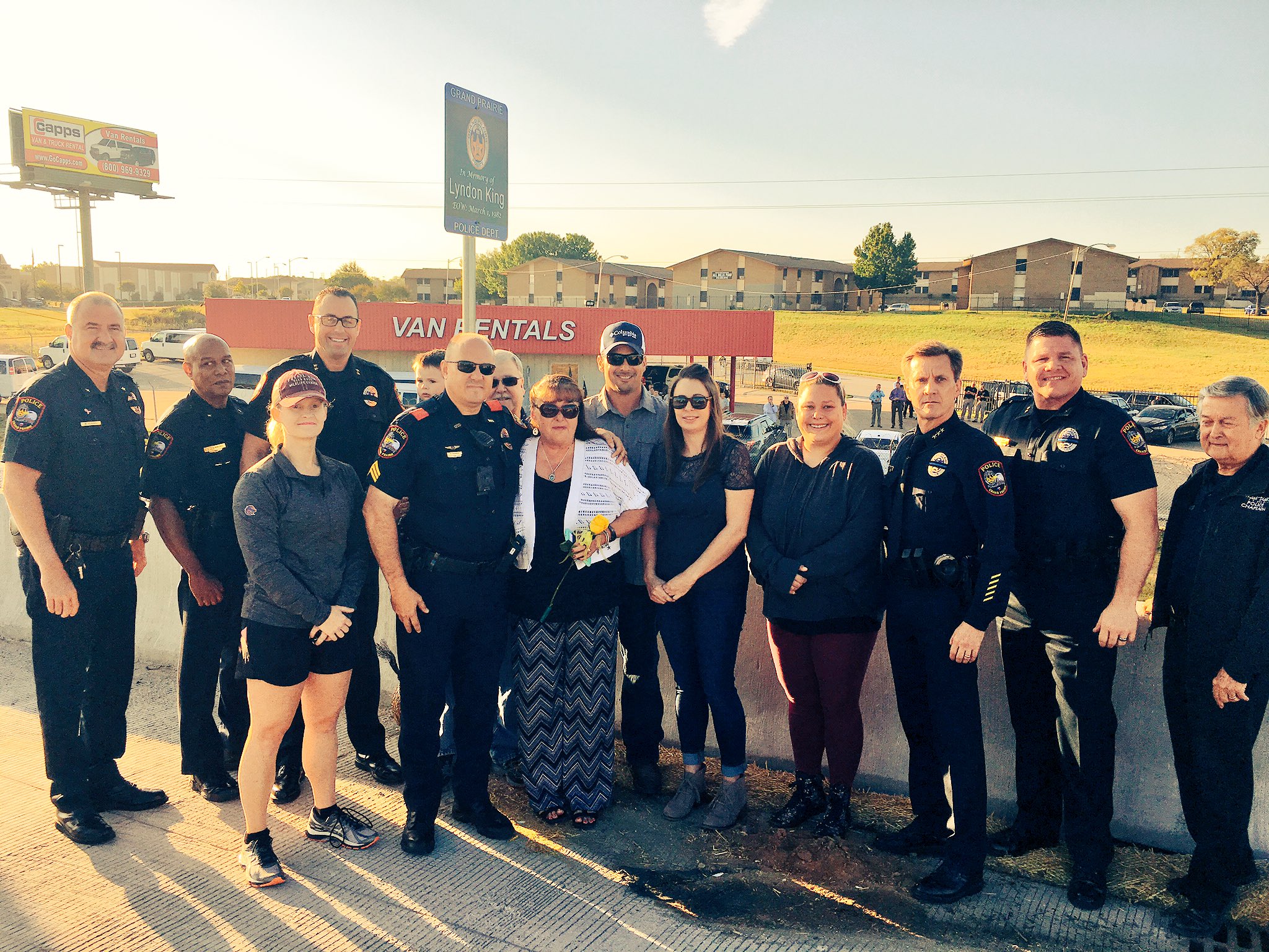 Grand Prairie Police on Twitter "Officer Lyndon King is survived by