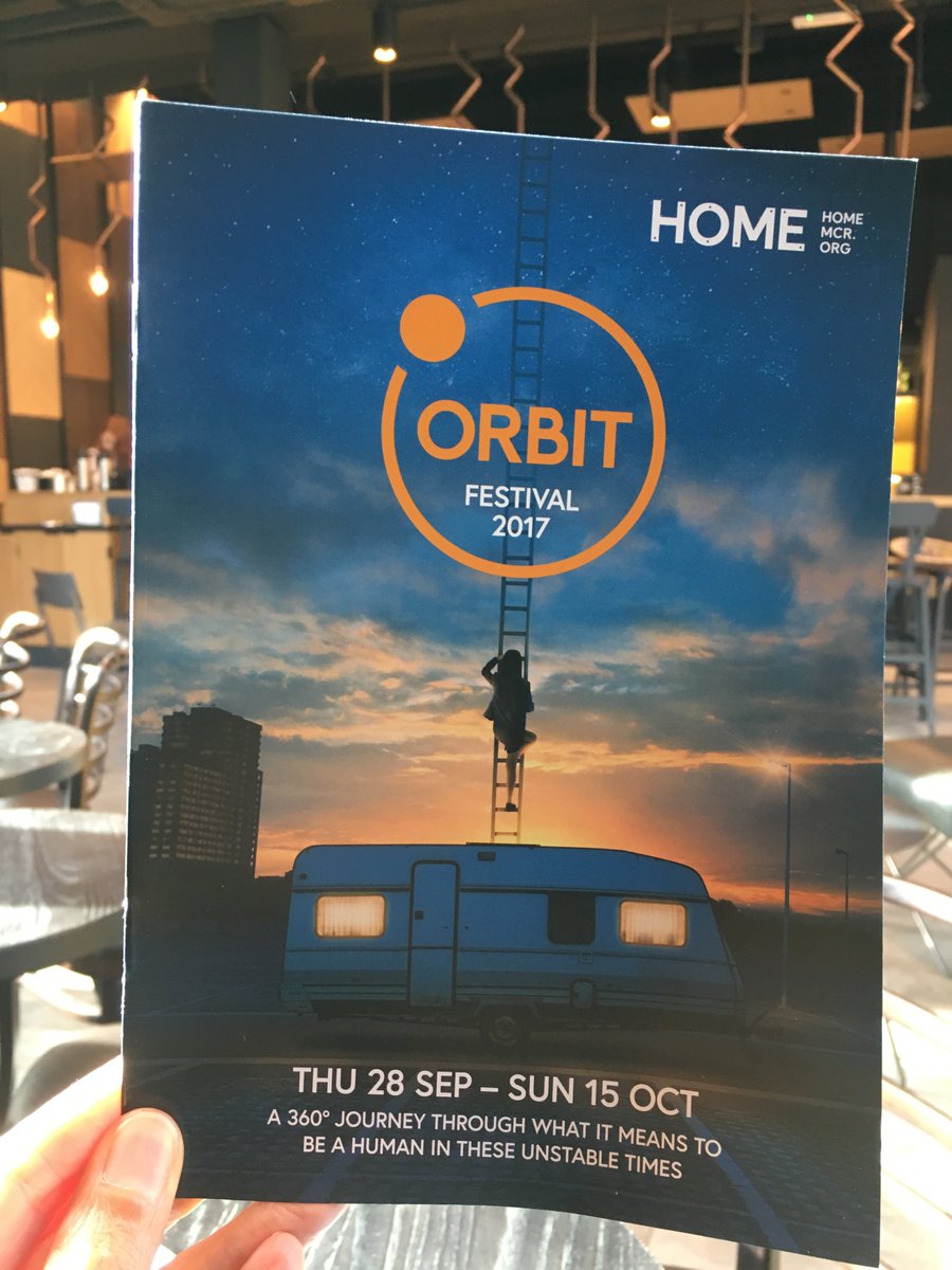 HOME_mcr's tweet photo. Welcome to @ThePaperBirds 2-hour takeover of @HOME_mcr's feed, from #Orbit17. Here's us + our trusted #PBMobile caravan on the forecourt. https://t.co/MJx0pSlgWz