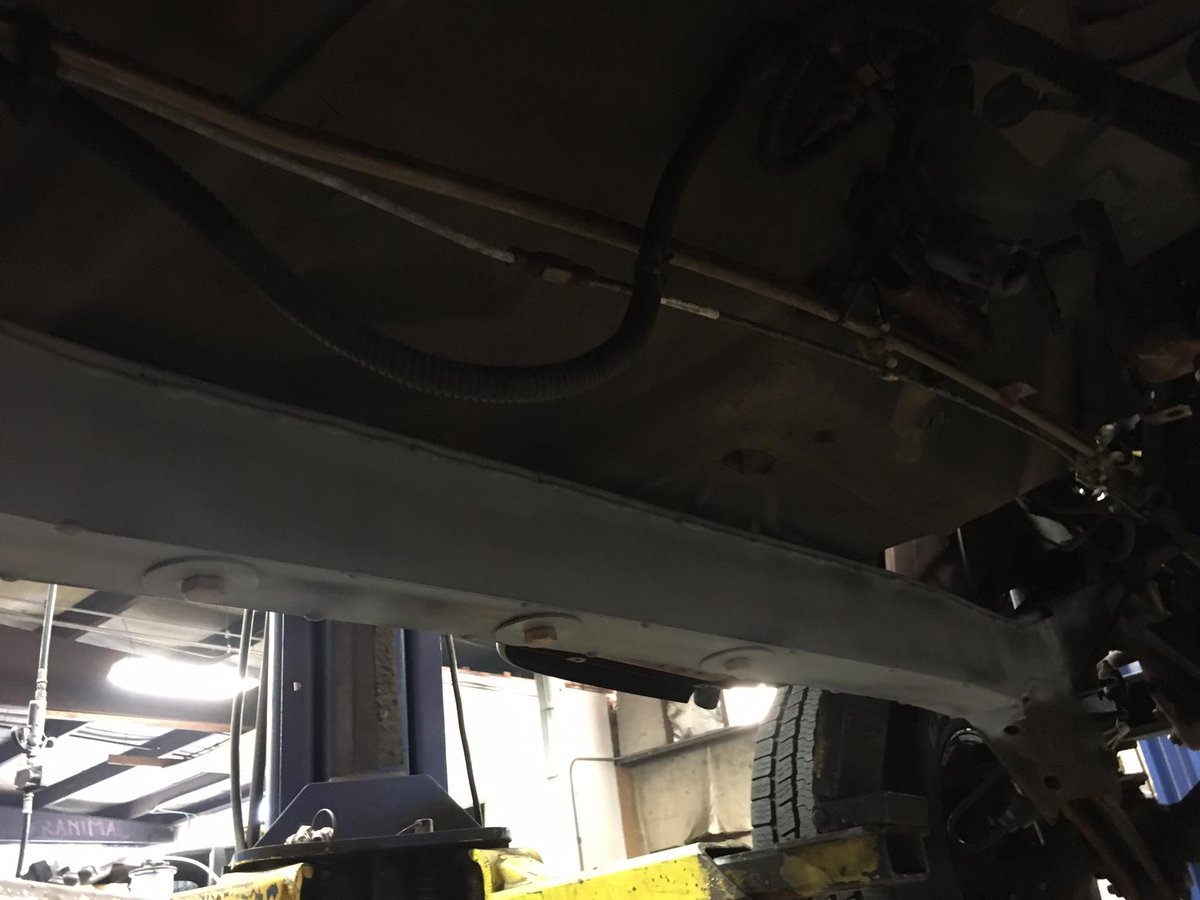 Before and after pictures from a customer who installed our parts <a href="/THEJeepMafia/">The Jeep Mafia</a> #Jeep #Rusty #Frame