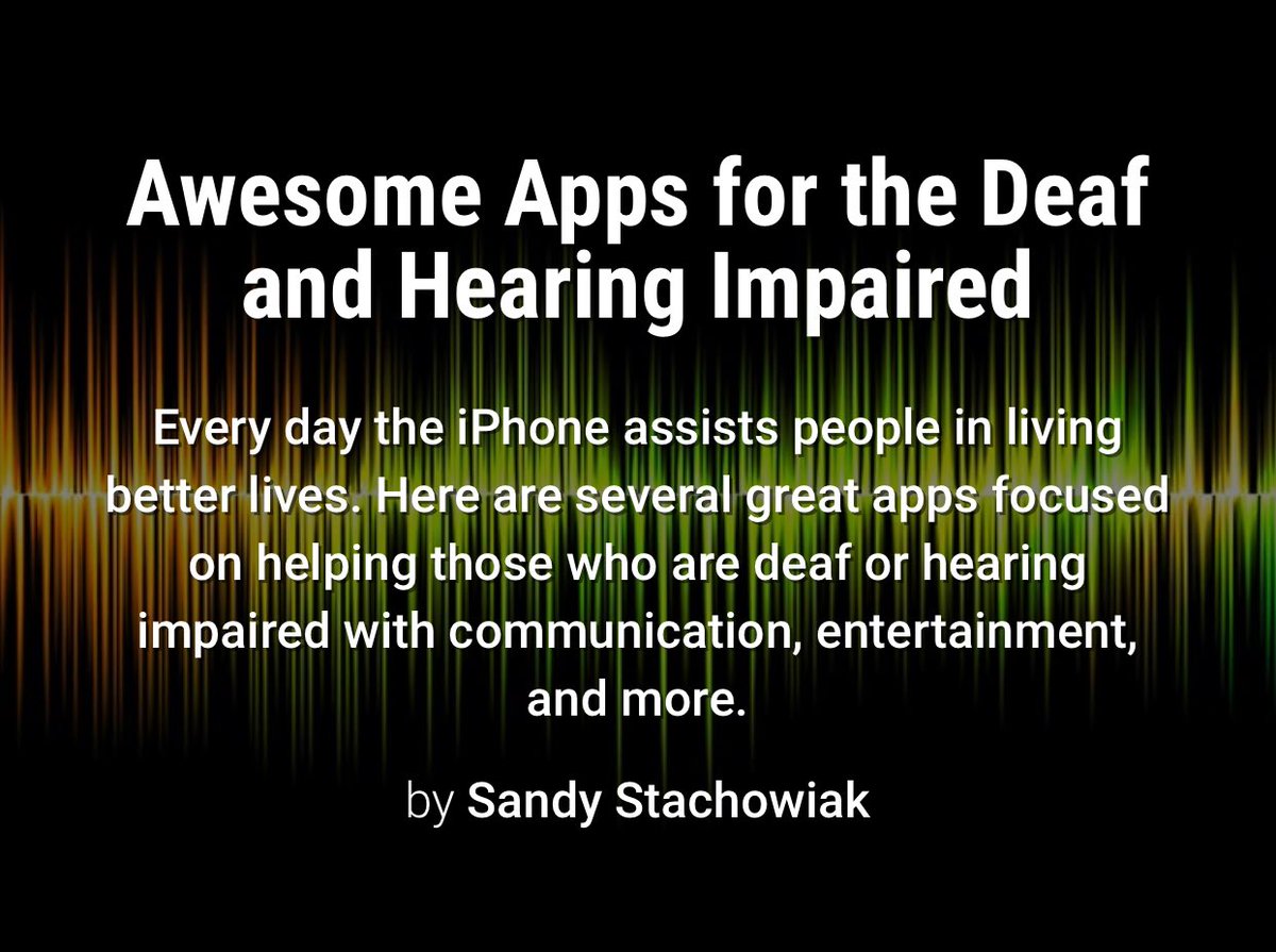 DeafWAKE's tweet photo. DeafWake featured in ‘Awesome Apps’ #deaf #deafapp 

https://t.co/nHN1t4FrxO https://t.co/vd6GoY5N2m