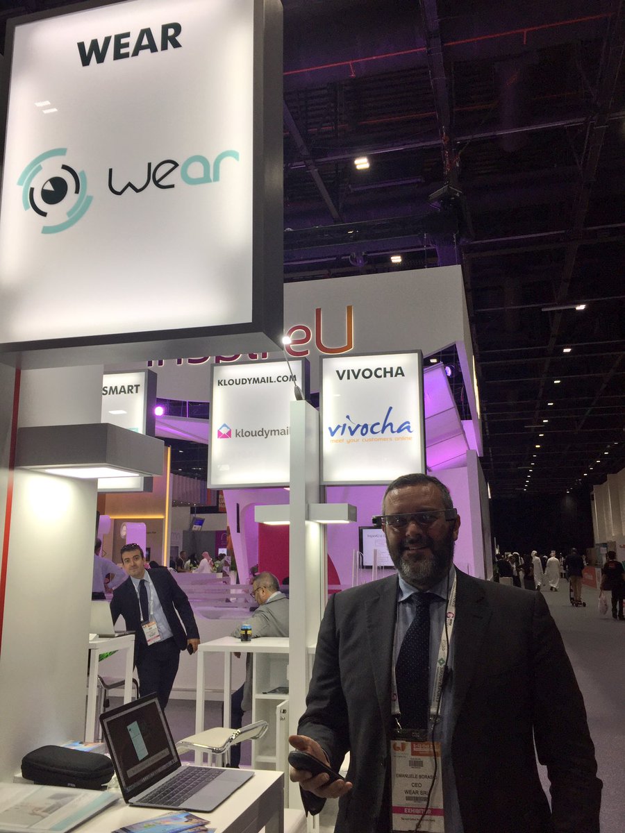 wear_mobile's tweet photo. #Moverio #BT300 #smartglass with #AugmentedReality apps by @wear_mobile at @GITEXFS @GITEXTechWeek #GITEX2017 #dubai #wearabletech #trymarko https://t.co/i12IBde3s5