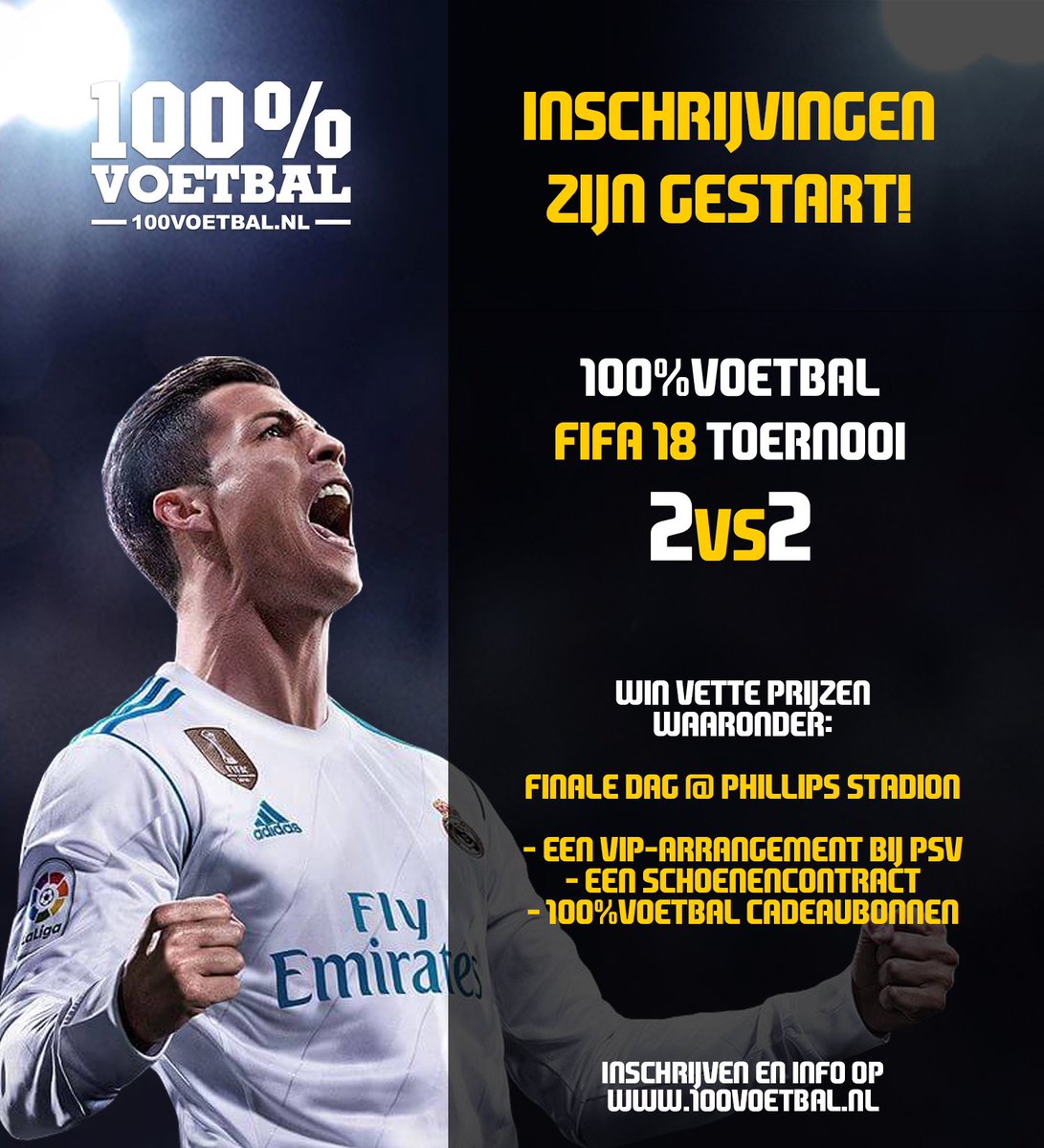 Representeer jij onze winkel op de finaledag in het PSV stadion? De inschrijvingen zijn geopend! 
bit.ly/100voetbalfifa…