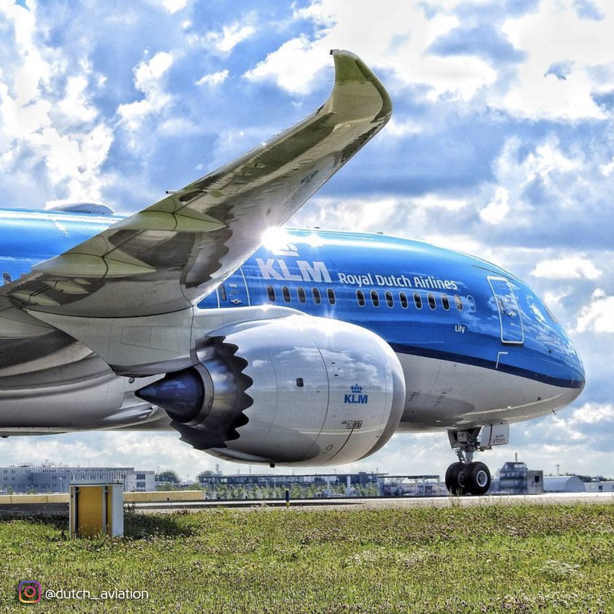 KLM tweet media
