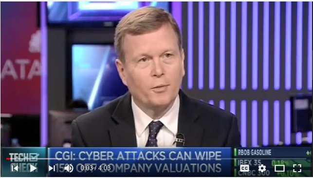 CGI_USA's tweet photo. CGI's #CyberValueConnection explores the impact of a #CyberSecurity breach on company share price. See @CNBC story https://t.co/Eq1rzY9owR https://t.co/9Rvxgdzknx