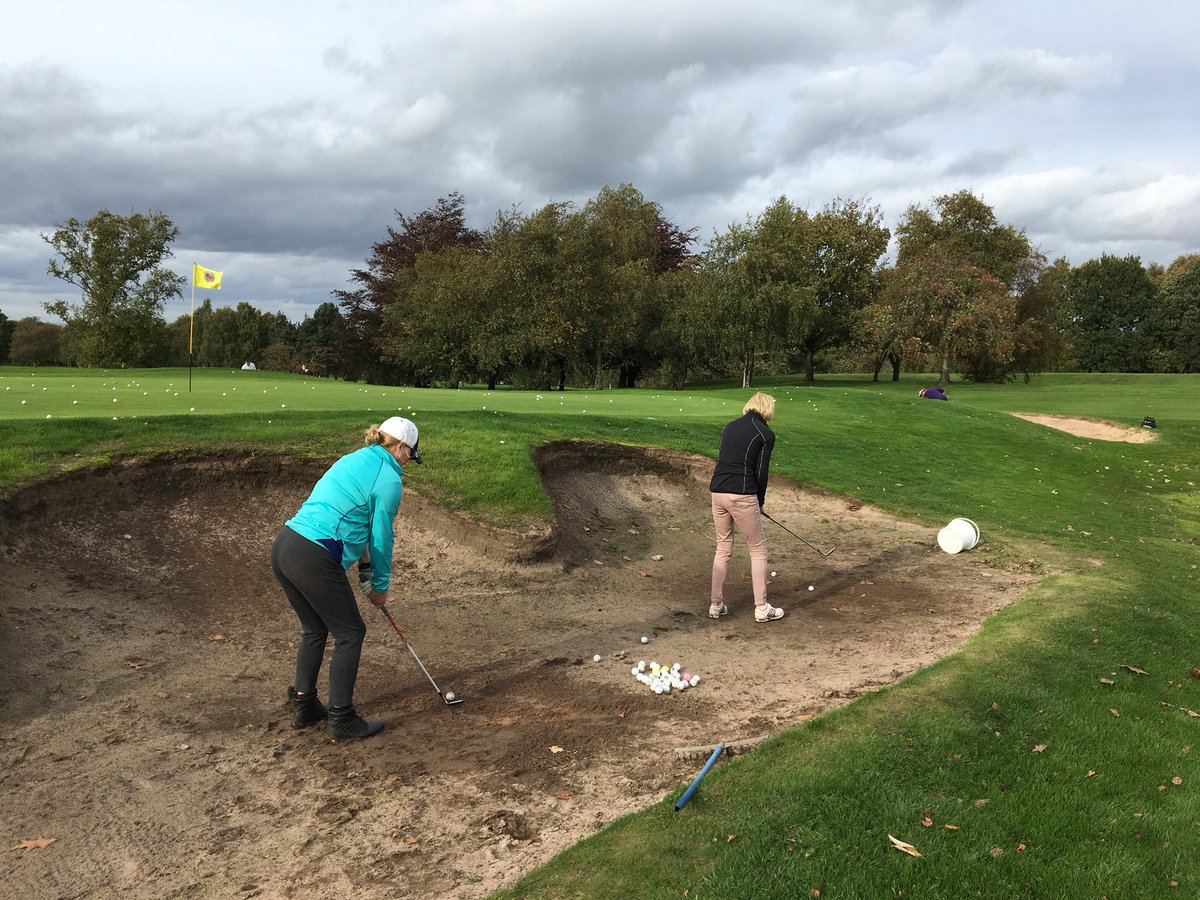 allieann7's tweet photo. Bunker time! @golfatHGGC @Iaindaviegolf @JamesGolfPro 😩 https://t.co/NJP9ShSGYO