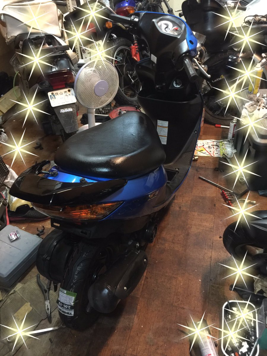 FREEZENOOM's tweet photo. 東京〜原付き バイク売ります

アドレスV50G 6万円
リアタイヤ新品 前タイヤ5分山くらい
オイル交換・ケーブル類 注油

その他ジョグ・V100S ・マジェC準備中です
気になる方は 気軽にDM ください
タイヤ交換・各種メンテナンス・バイク配送だけの依頼も可能です https://t.co/KH03rbmacz