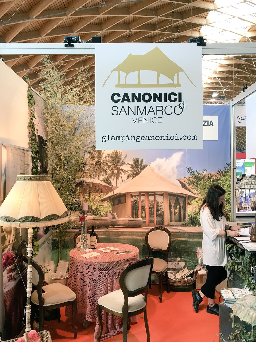 GlampCanonici's tweet photo. Da oggi a sabato 14 presenti alla fiera del turismo TTG di #Rimini!

Seguite i nostri profili instagram @glampingcanonici e
@glampingsandat https://t.co/R9O5q8M4Y6