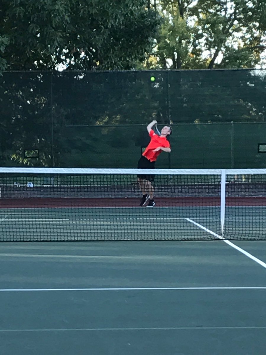 Quinn lost to McCook in #1 singles