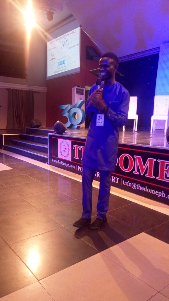 phglobalshapers's tweet photo. @EbenezarWikina Former Curator takes the stage at #36Forum speaking on Opportunities at your fingertips. #ThinkSolveEvolve https://t.co/pIQs7pXBp6