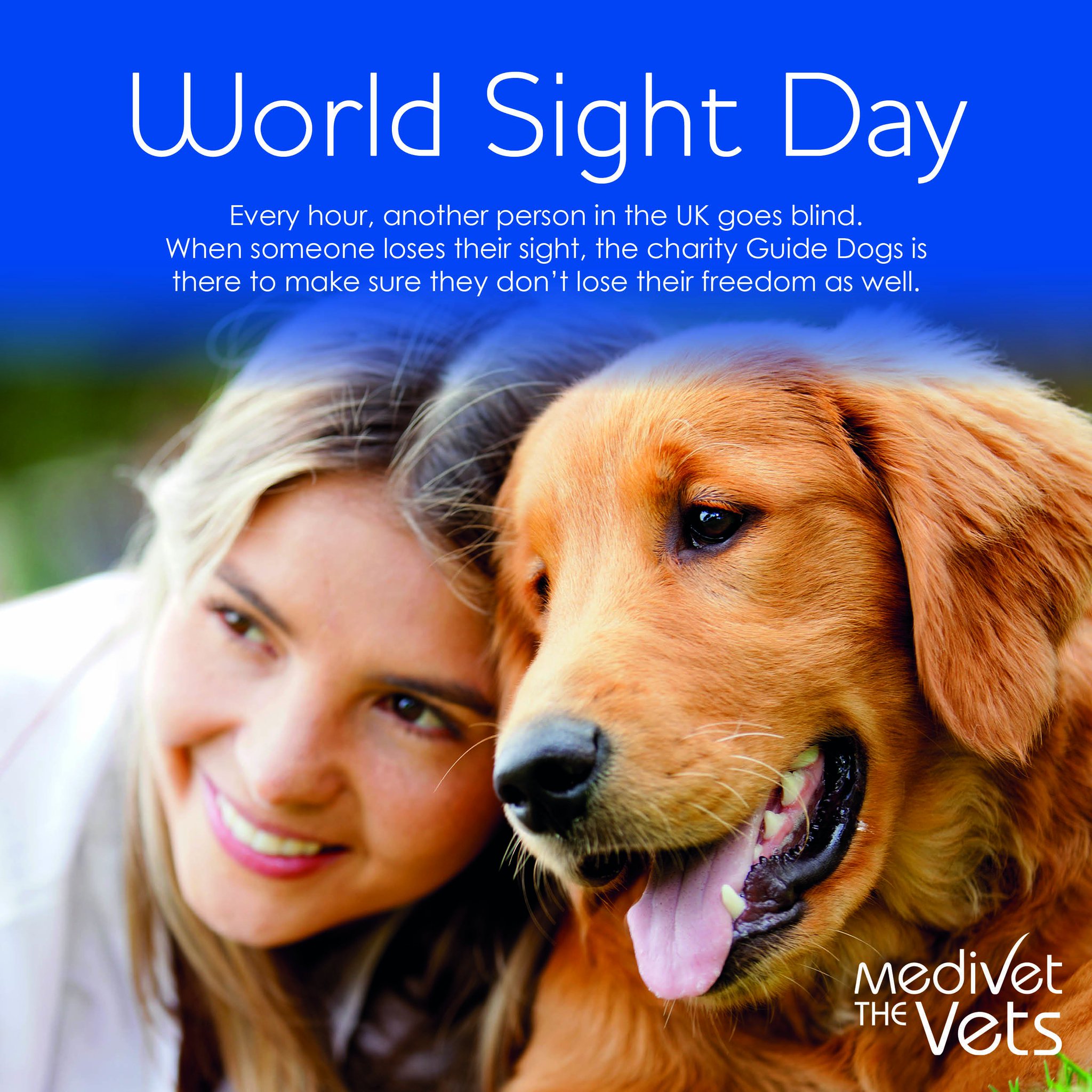 Medivet The Vets on Twitter "We support guidedogs, who train dogs for
