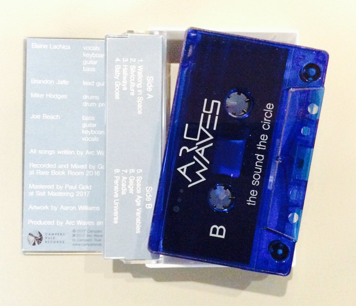 Available now until then end of @CassetteDayUSA (Sun. at midnight) ~~ <a href="/arcwaves/">Arc Waves</a> new LP "the sound the circle" LINK:

campersrule.com/products/60324…