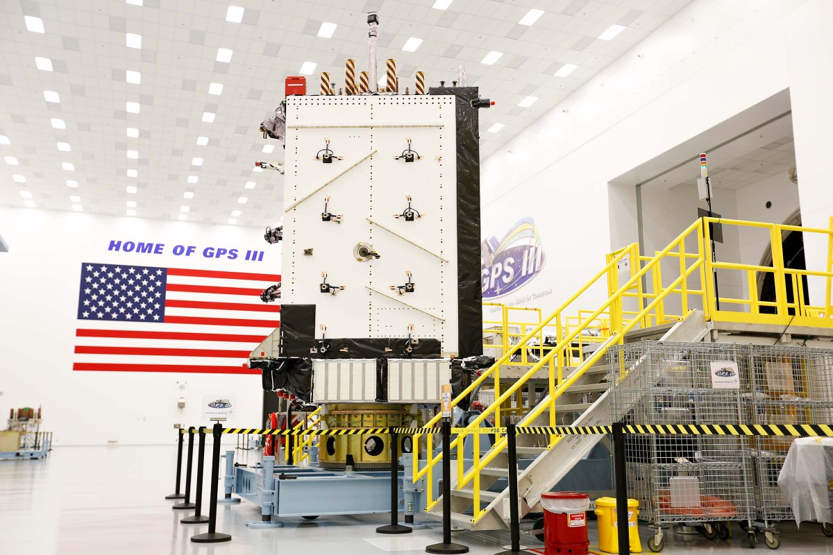 LMSpace's tweet photo. The 1st GPS III satellite declared available for launch by @usairforce. Proud of our team for years of hard work! https://t.co/kfxe34BqrV https://t.co/kqSnW7vWGq