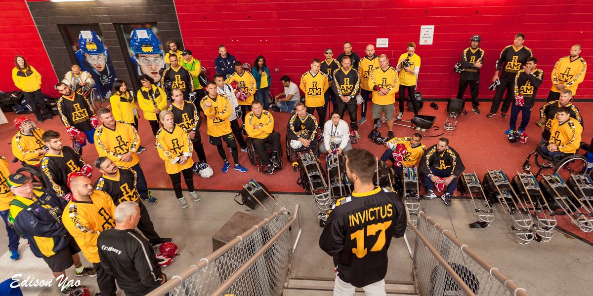 1J277's tweet photo. INVICTUS Games--Sledge Hockey Still Standing! 
Director: Kevin Rempel 
Photographer: Edison Yao https://t.co/04kfT4QmtD