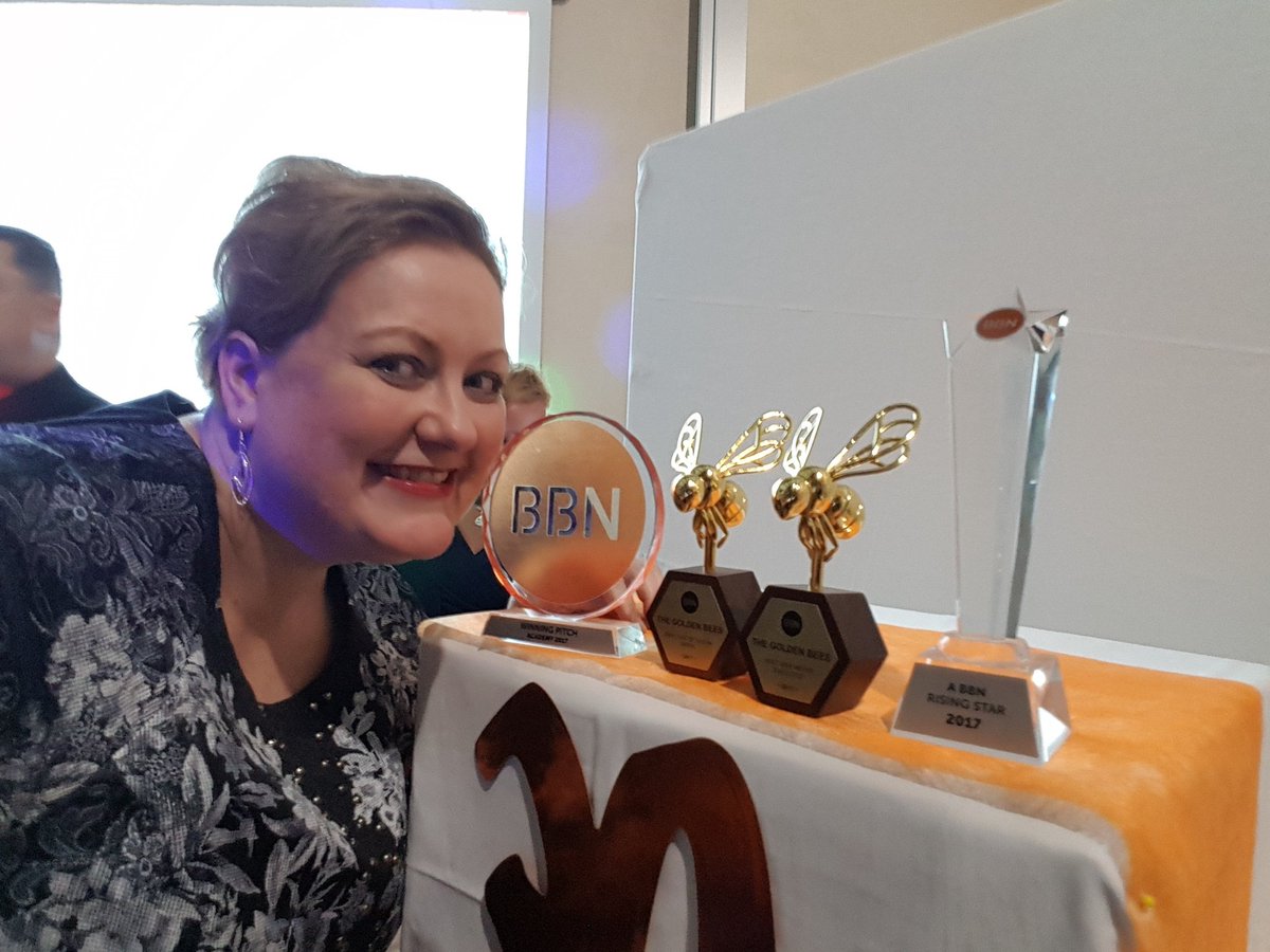 So this happened last night at <a href="/BBN_B2B/">BBN International</a> Academy. 2 awards for <a href="/McCorkells/">McCorkell</a>, best pitch team @ Academy &amp; Chairmans Rising Star award for me.