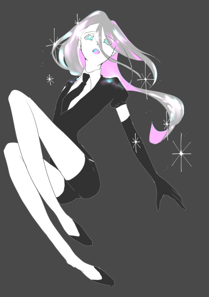 宝石の国ってアニメがすごく綺麗で動くたびに髪がキラキラしてるのがすごく好きだな とうりのイラスト