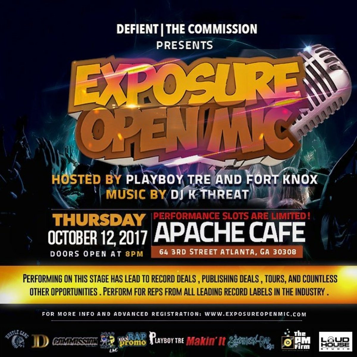 HotPyro101's tweet photo. Tonight! @ExposureOpenMic The Grind Never Stops! #PyroMayfield #OpenMic #Atlanta #ThisShitIsNotAGame #HipHop #GoodMusic #music #Rap #Dope https://t.co/U06lAuxIX5