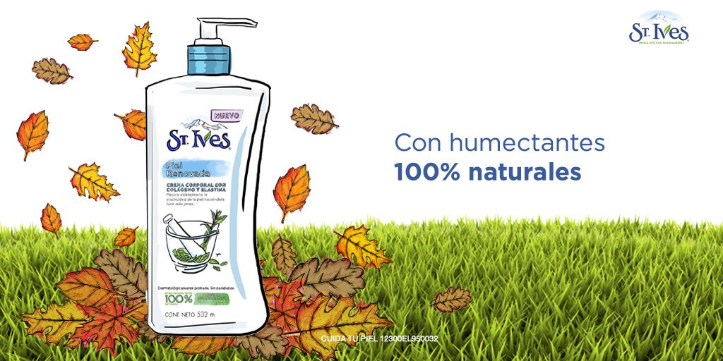 StIvesMexico's tweet photo. ¿Sabías que el aceite de Soya tiene propiedades humectantes para tu piel? Con St Ives® disfruta de sus beneficios todos los días. https://t.co/DNEkQK02Sq