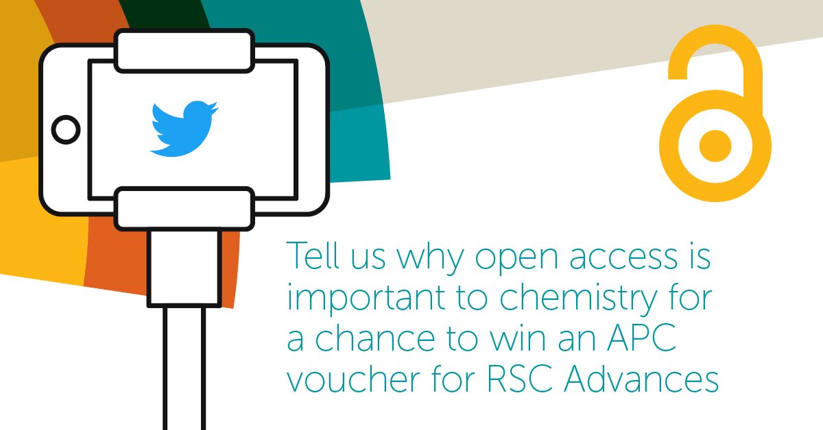 RoySocChem's tweet photo. Help us celebrate Open Access week (23–27 Oct), and have the chance of winning an APC voucher for @RSC_Adv #RSCcomp
https://t.co/4zXm312MaA https://t.co/B0Gsf5WYKO