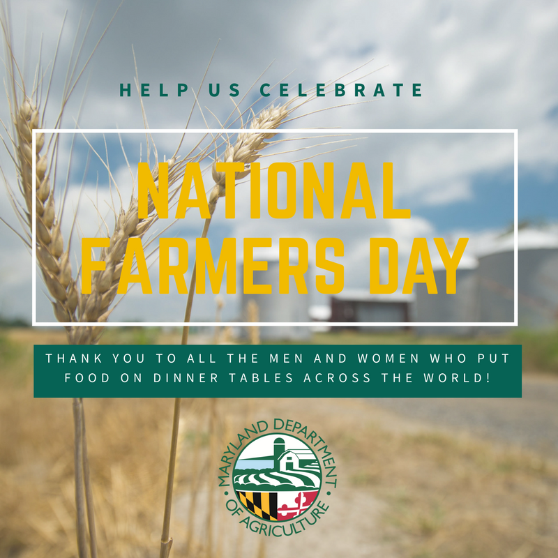 MdAgDept's tweet photo. Help us celebrate #NationalFarmersDay! https://t.co/DHumaAoqay https://t.co/51saGnHKHV