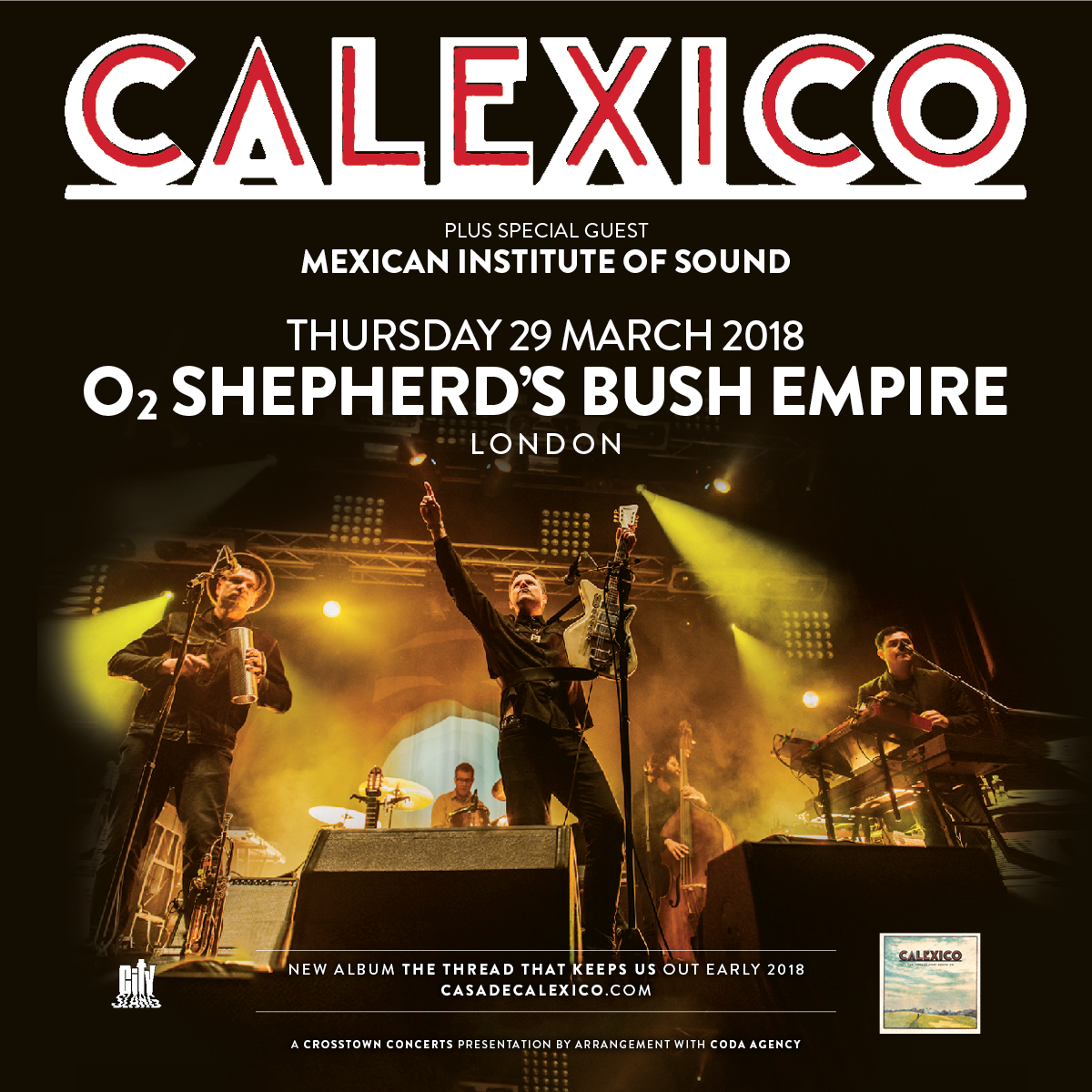 compassalbum's tweet photo. Breaking News!!! @IMS_MIS will be touring with @CasadeCalexico in Europe and the UK !!!!! March 29, 2018 at the @o2sbe LONDON! https://t.co/gfbaECLP24