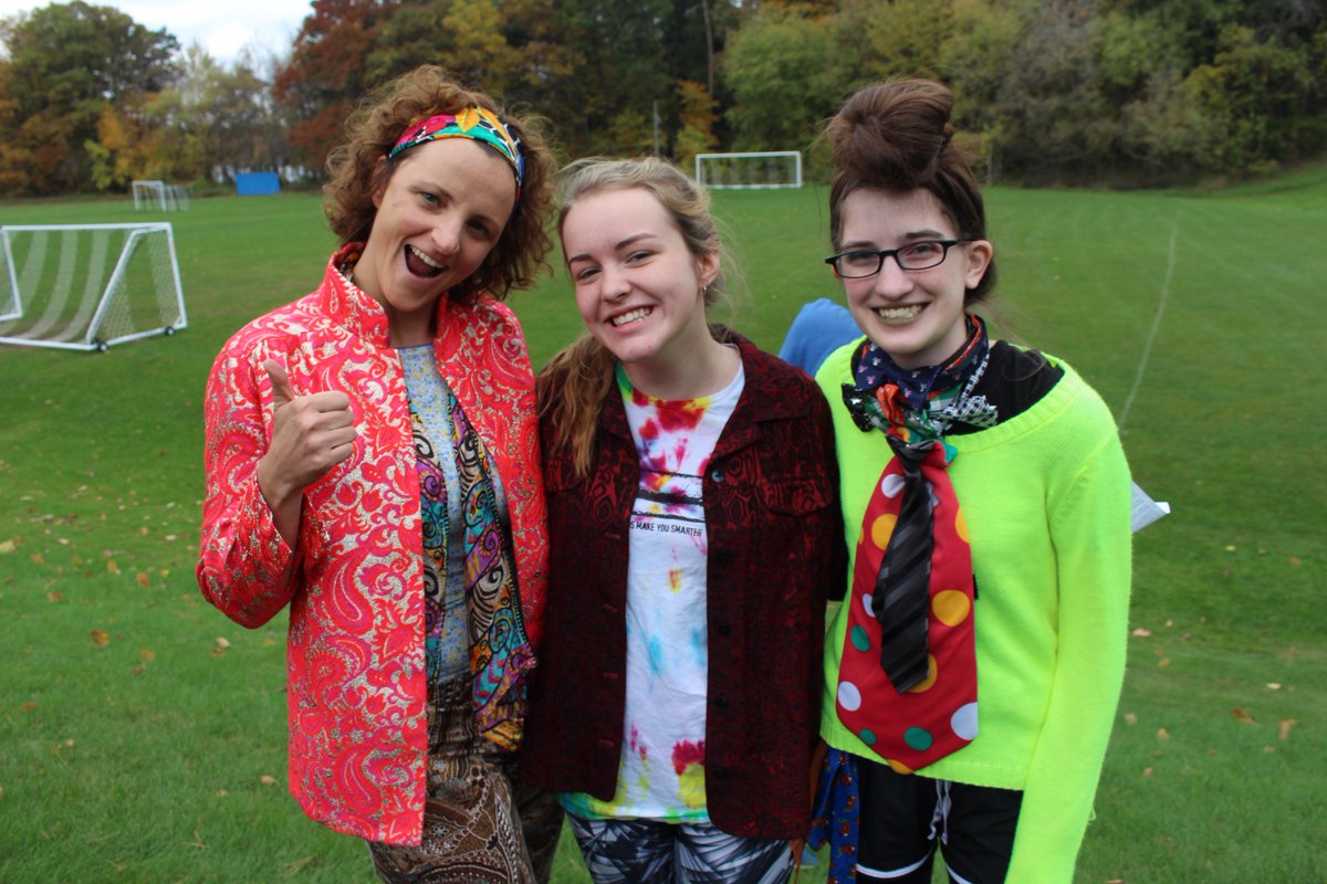 SaintJohnsPrep's tweet photo. It's wacky day for Homecoming 2017.... and Mr. Erickson isn't wearing a tie! Now that's WACKY! https://t.co/H9N6e8RsvL