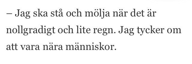 SektionBlixt's tweet photo. Man älskar ju folk som bara vill stå och mölja. Som Sjösse när han avfärdar tanken på att bli sportchef i IKB. https://t.co/g7ErI3s7Ld