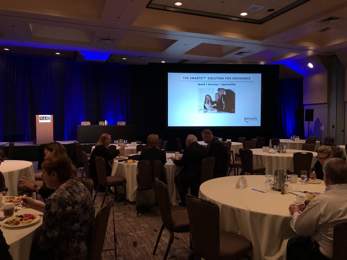 JohnStandish136's tweet photo. #Infinilytics is presenting to the #NAIC this morning. #InsureTech #AI #claims #ITL https://t.co/CVghTFWaWS