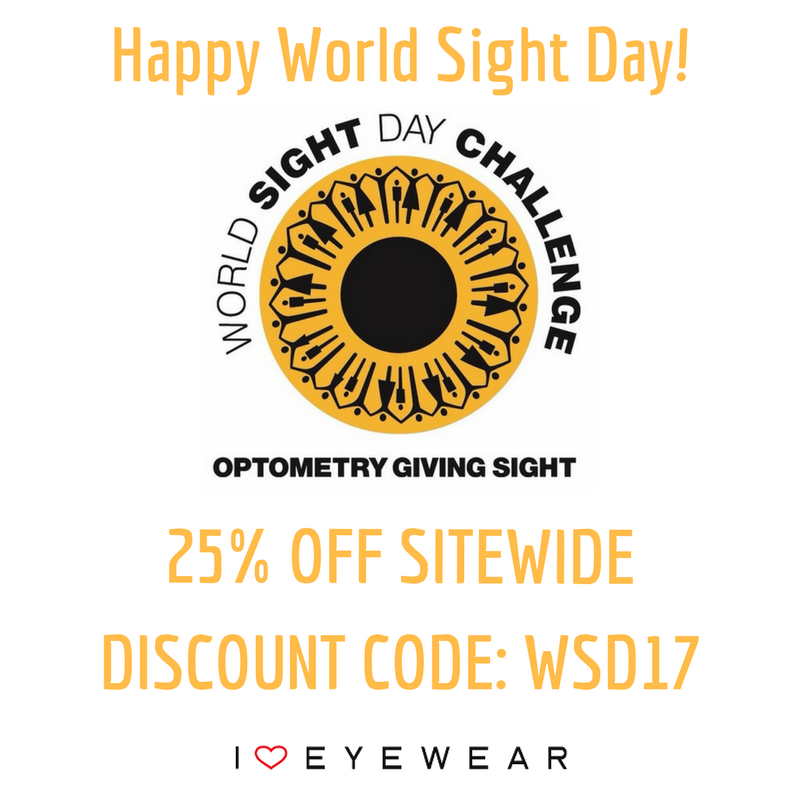 ihearteyewear's tweet photo. We're #GivingSight with 25% OFF and donating it to @givingsightorg! Just use discount code  WSD17 😎 https://t.co/xPZR8ulFoa #WorldSightDay https://t.co/42masbwoY9