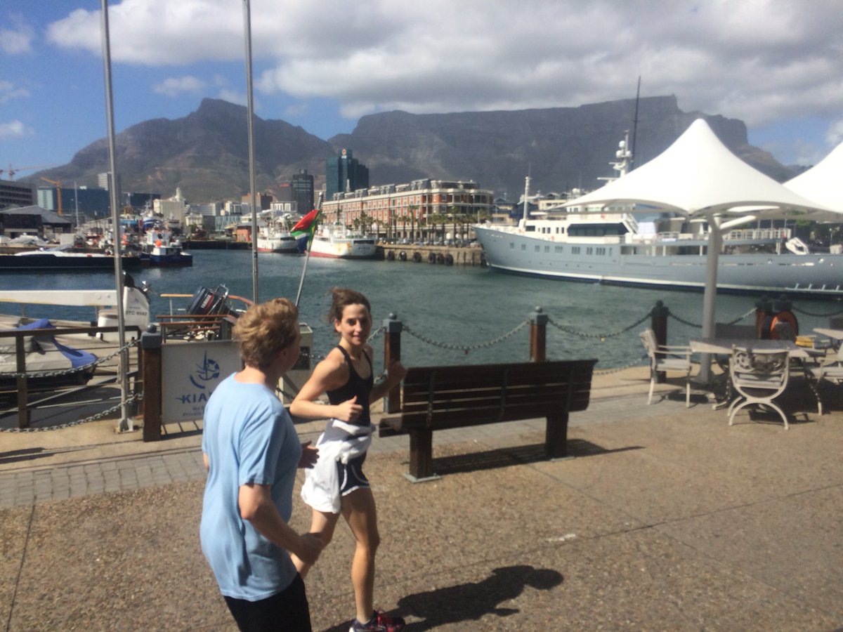 RunCapeTown's tweet photo. Our honeymoon couple enjoyed a city #runningtour on their first day in CT! We checked out the #archtoarch amongst other sites #runtagit https://t.co/iK4ZjK55Eb