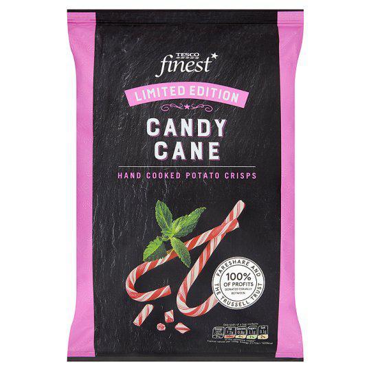 Something new! Limited Edition #CandyCane crisps from <a href="/Tesco/">Tesco</a> 100% of profits coming to <a href="/FareShareUK/">FareShare</a> &amp;amp; @TrussellTrust Do you dare? 😋👍