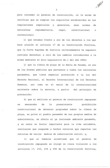 SiSeaPoint's tweet photo. Bases legales fueron primordial a la hora del dictamen de revocación de fallo ilegal para la obra #SeaPoint @AlvaroAlvaradoC @ProtegeryServir @elperiodico @tvnpanama https://t.co/4UirOiOhJB
