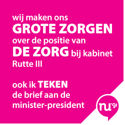 Na jaren van bezuinigingen is de rek er uit. Teken de open brief aan Rutte! nu91.nl/ikonderteken