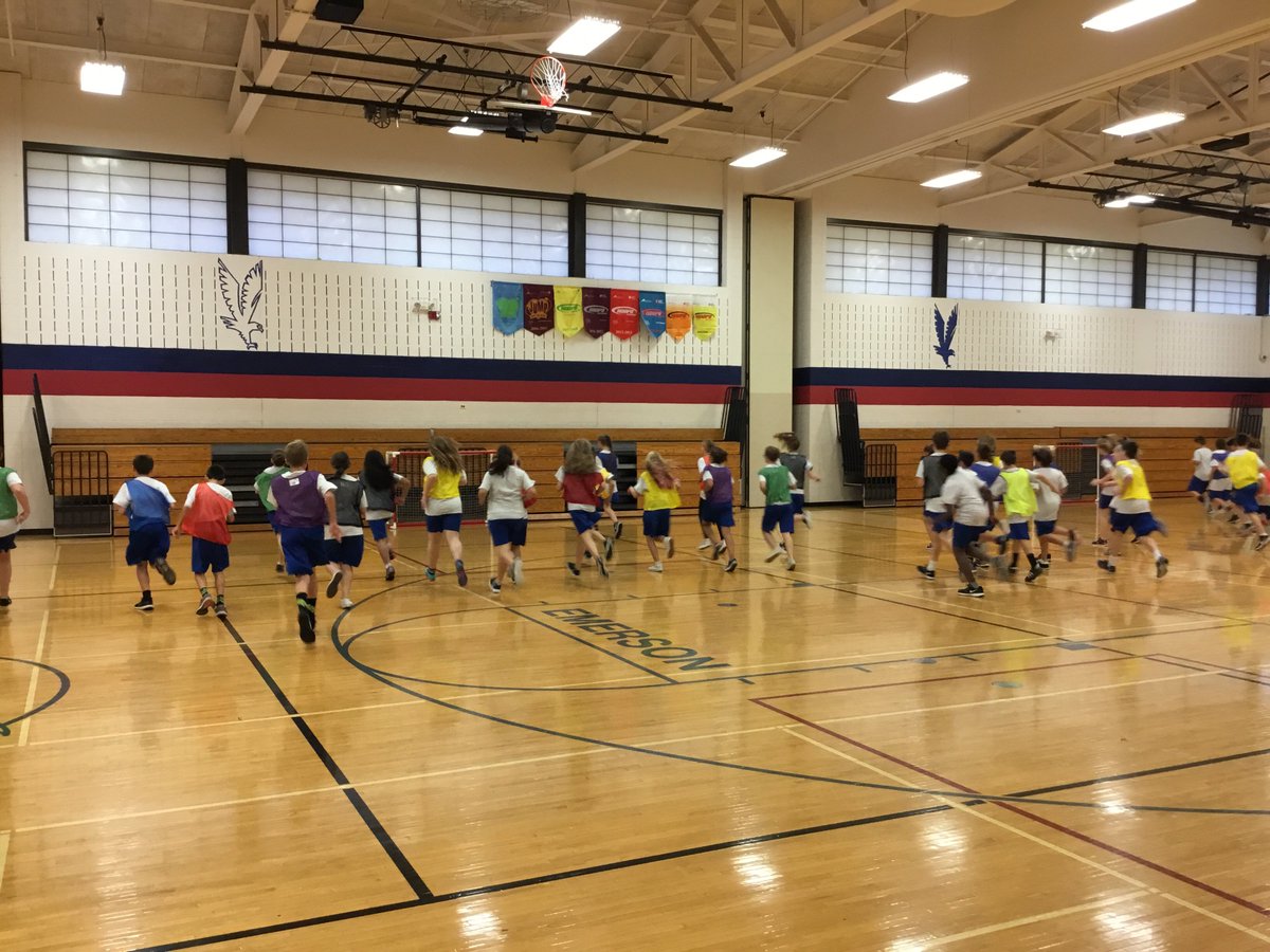 pacer warm-up. Then on to soccer.