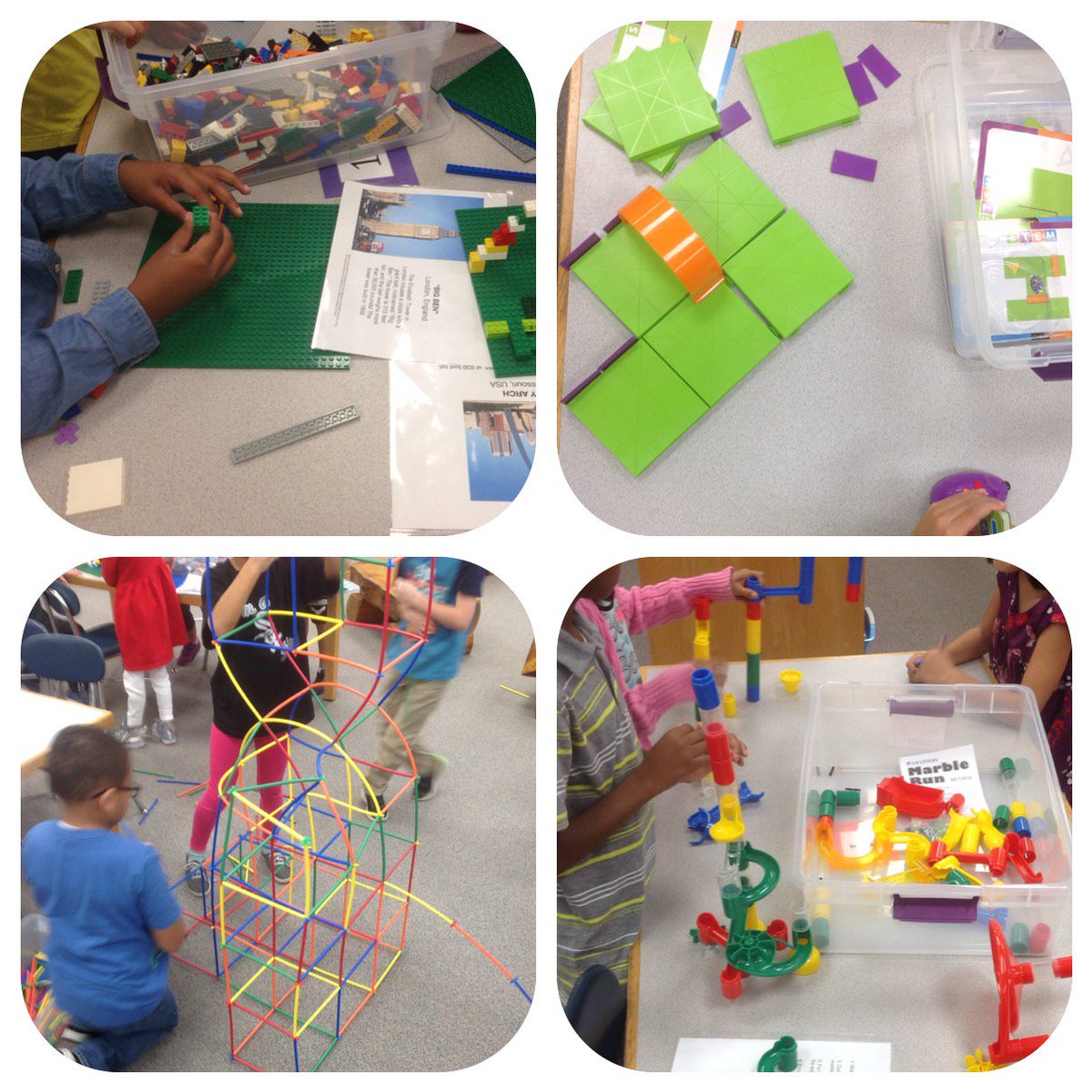 OWHolmesLibrary's tweet image. Ready, set, MAKER MONTH! LEGOs, straws &amp;amp; connectors, marble run, coding... 
K-2 engineers have growth mindsets! #libraries97 #oakpark97