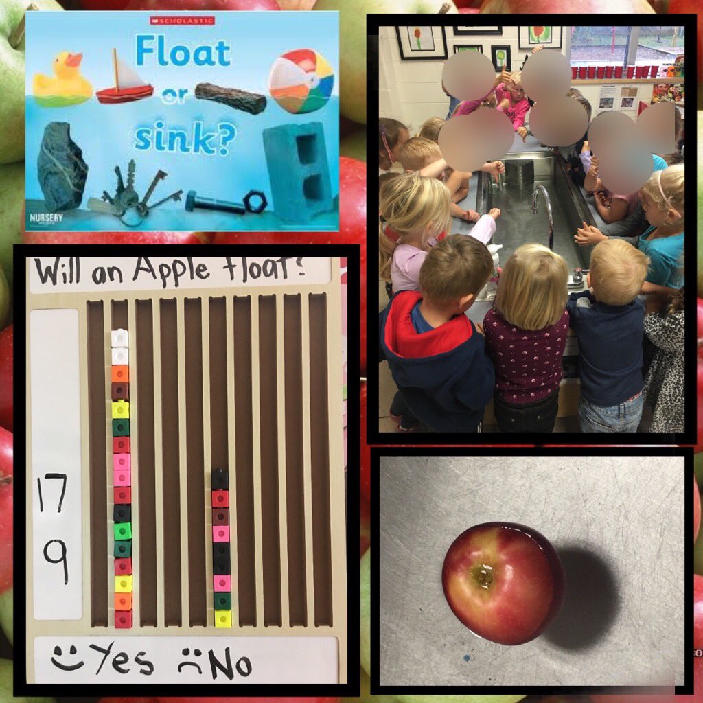 Math tools are out as Mrs. MacLeod' K's investigate sink float <a href="/OxbowPS/">Oxbow School</a> &amp; show quantity comparisons in their predictions #tvdsbmath