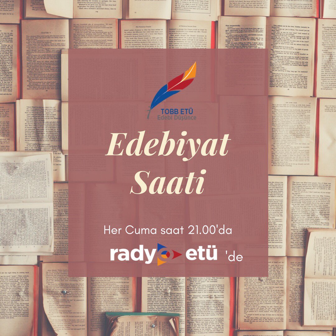 Radyo Programımız başlıyor! Yarın saat 21.00’da Gotik edebiyattan seçilmiş kısa hikayerle sizlerleyiz! <a href="/RadyoEtu/">Radyo ETÜ</a>