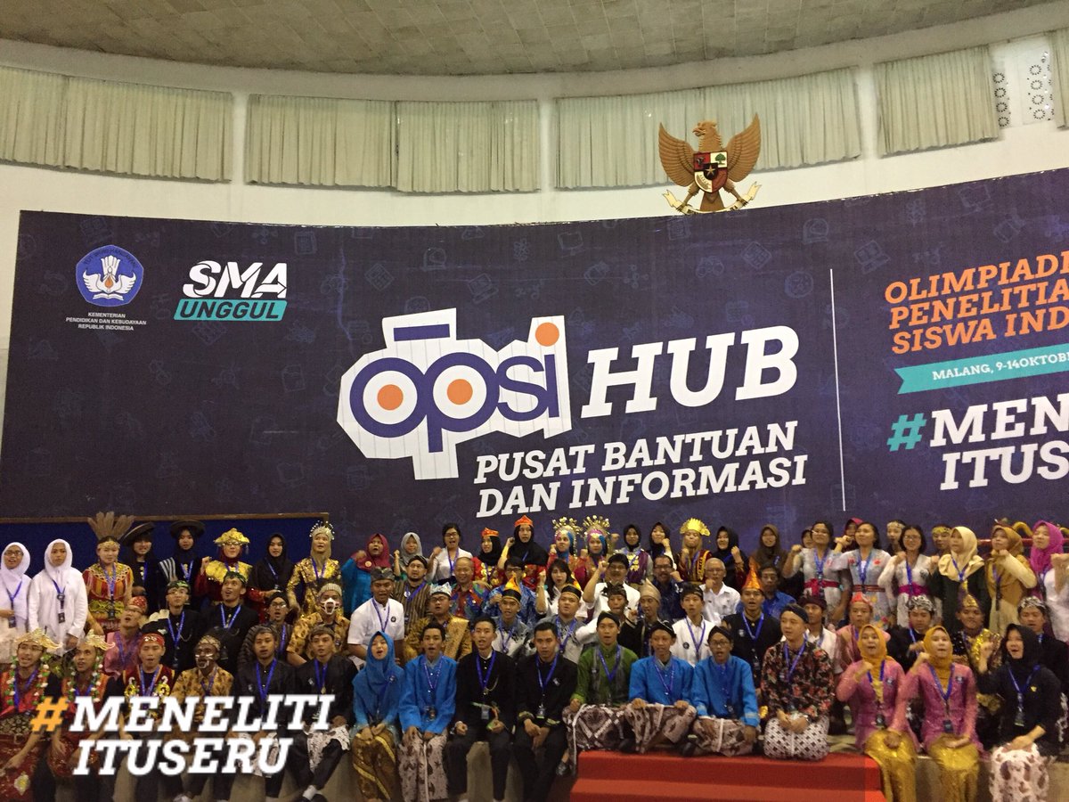 infoopsi's tweet photo. Finalis Bidang Sains dan Teknologi OPSI 2017. #OPSI2017 #MenelitiItuSeru https://t.co/Mm8bW5KWQD