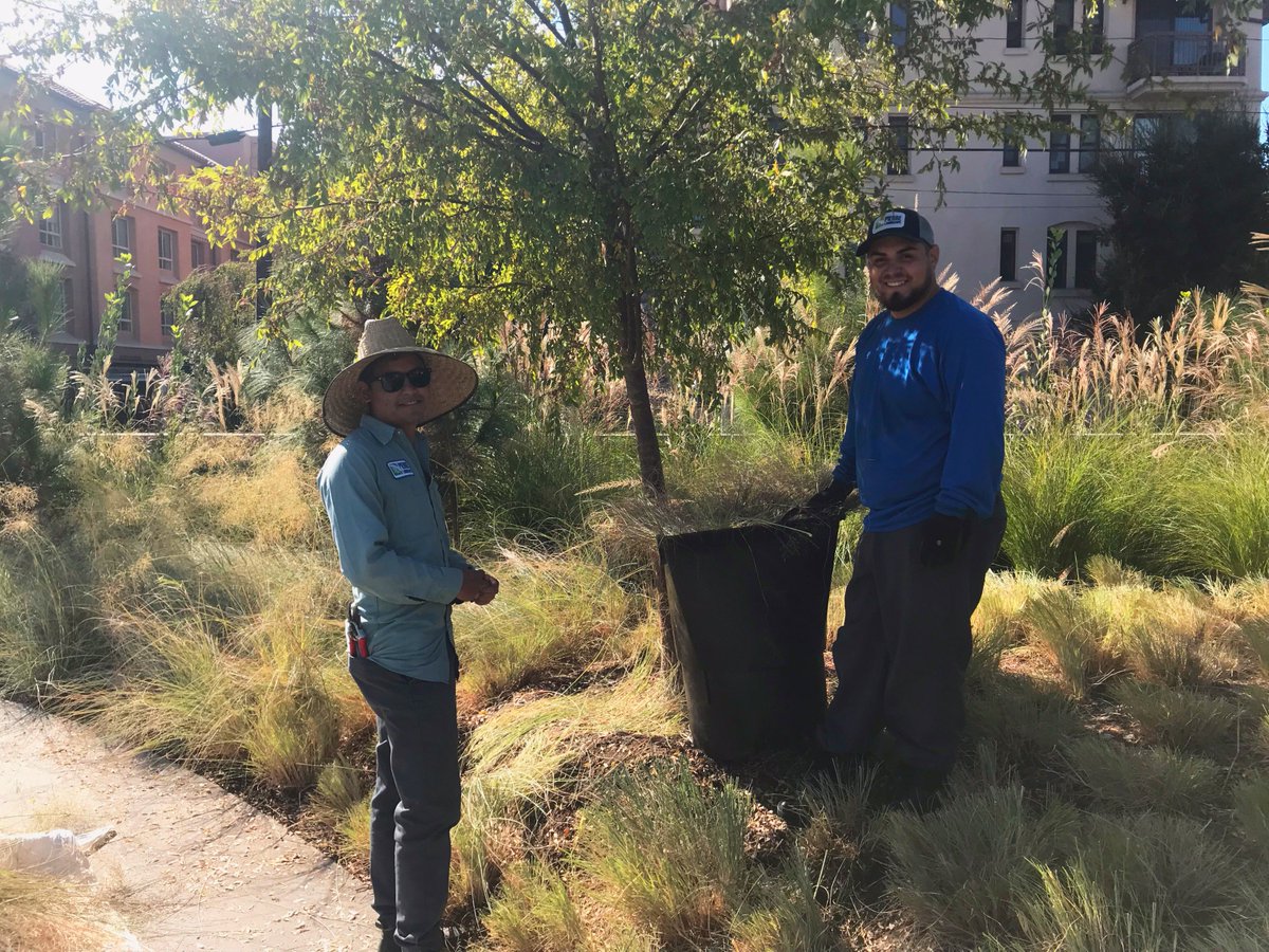 PierreLandscape's tweet photo. Allan & Ernesto were all smiles at #ShrinersMedicalCenter in Pasadena yesterday! #GreatPeople #GreatProjects #PierreLandscape https://t.co/n7Yac7IJyt