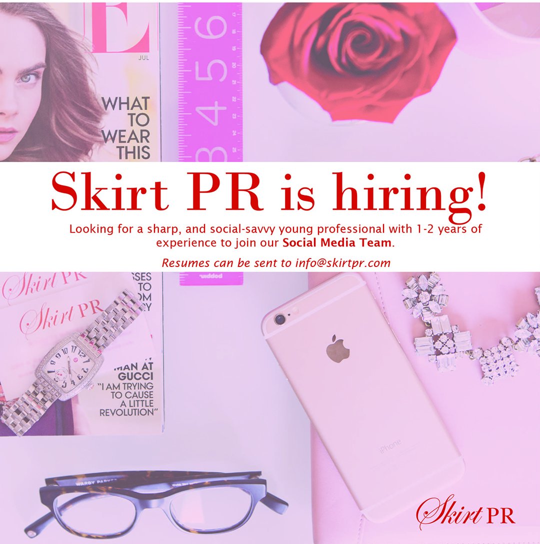 Skirt PR tweet media