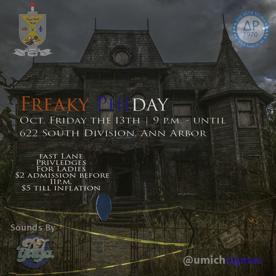 UmichSigmas's tweet photo. Come kick it with us tonight outside Espresso Royale 7pm-7am
And there's nowhere to hide tomorrow π€πΎππ
We going up all #SigmaWeekend https://t.co/HoLV3lgG2Q