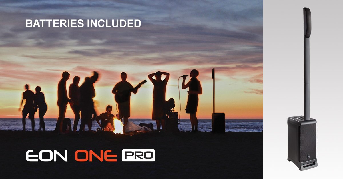 AmericanMusical's tweet photo. Batteries Included - @TheJBLpro EON ONE PRO
https://t.co/ZbT1j99nGS
Incredible - Rechargeable - Portable Audio
#JBLPRO #JBLEON https://t.co/LYAxbjLrMZ