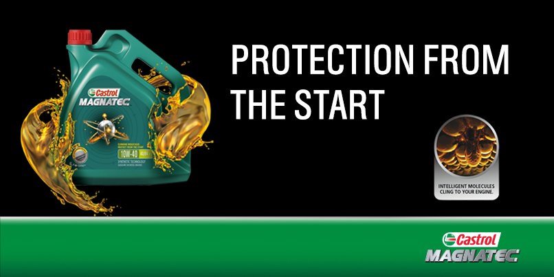 TrafficChiefNG's tweet photo. Meet the perfect solution to your car engine's #ProtectionFromTheStart Get #ProtectionTohBad from Castrol MAGNATEC. Follow @Castrol_Nigeria https://t.co/BFi3pEjrxU
