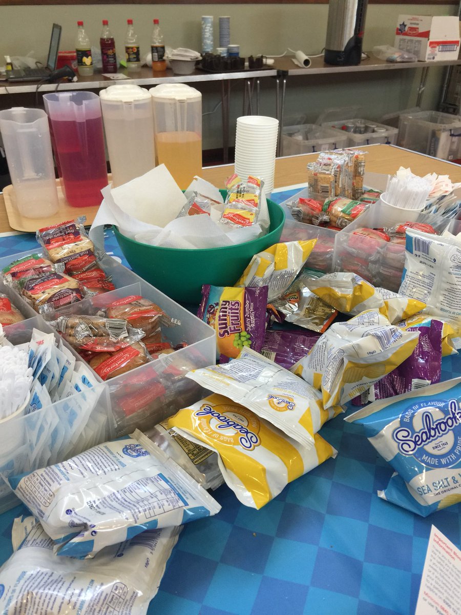 JoFundraising's tweet photo. Blimey! A plethora of snack choice at the @GiveBloodNHS in #Rugby today! No stickers tho....😞 #DonationNumber4 #TypeONeg ##GiveBlood ❤️ https://t.co/xVMW3VHx9m