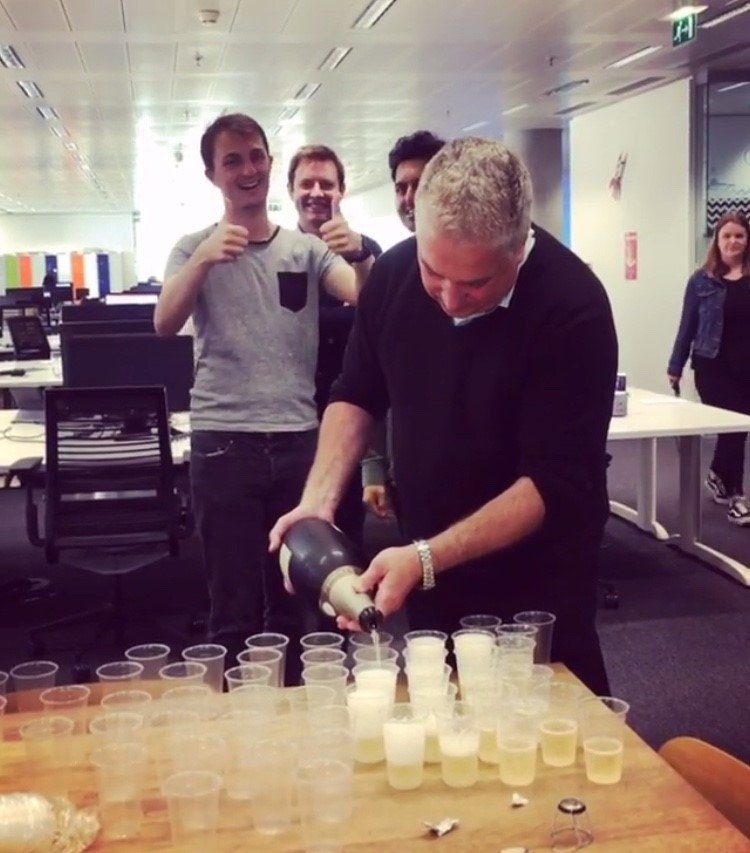 Rocket_network's tweet image. We're beyond excited to share the news that we will be working with @FreeviewTV thanks for the celebratory bubbles🙌😁🍾bit.ly/2yfwDAx